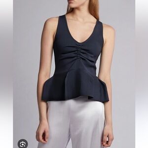 Tibi Sculpted tank
